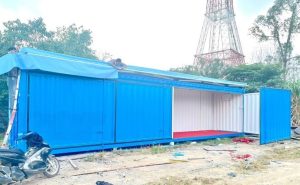 Container bán hàng trưng bày