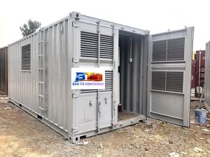 Container chứa bồn bơm dầu