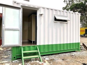 Container vệ sinh bể chứa 20 feet