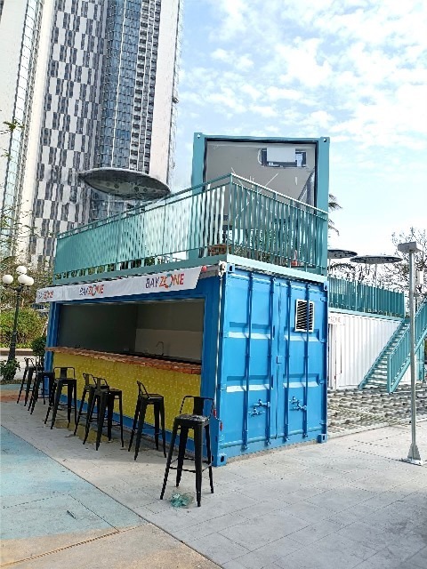 Khu phức hợp quán cafe bằng container tại Quảng Ninh